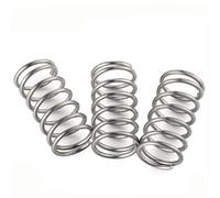 10 pezzi 1,0 mm acciaio inossidabile micro piccola molla di compressione OD 6-16 lunghezza 30 a 50(40mm,13mm(OD))