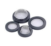 10 pezzi 1/2" 3/4" Guarnizione O-ring Guarnizione tubo flessibile Rondella in gomma con rete for rubinetto Passacavo Filtro in gomma Rondella Filtro lavello Strumento(Type 1)