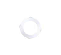 10 pezzi 1/2" Guarnizione in silicone bianco 18,4 * 13 * 3,6mm O-ring anti-perdita con piccole orecchie for connettore filettato femmina da 1/2"