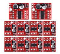 10 pezzi 1,5 A 2 Way DC modulo driver velocità Dual H ponte sostituzione stepper L298N