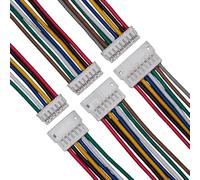 10 pezzi 1,5 mm ZH1.5 connettore maschio femmina 2/3/4/5/6/7/8/9/10-12 pin spina con terminale fili cavo presa 28 AWG(M and F (5 Set),10CM,11Pin)