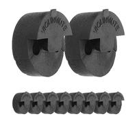 10 Pezzi 1/8 Sordina Per Violino Rotonda Nera Accessori Per La Pratica Strumenti