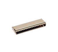 10 Pezzi 10-40mm Fibbie Con Clip In Metallo for Cinghie E Ganci Accessori for Bottoni Decorativi for Crampi Fai-da-te(Golden,10mmx13mm)