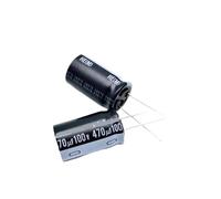 10 pezzi 100V 470UF condensatore elettrolitico 16x30 Capacitance Meters