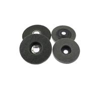 10 pezzi 115/100 mm Disco abrasivo in nylon 7P 180# Ruota lamellare for finitura metallo Lucidatura del legno su smerigliatrice angolare(100x12x16mm)