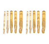 10 Pezzi 12mm / 15 mm / 18 mmi / 20mm / 25mm Enorme Uncinetti Set di Plasti7042