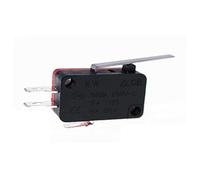 10 pezzi 15/5 A 250 V 16 A 125 Microinterruttore miniaturizzato con maniglia lunga nero + rosso
