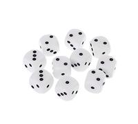10 pezzi 16 mm D3 a sei facce dadi perline per dungeons & Dragon RPG Poly Desktop F dadi vassoio