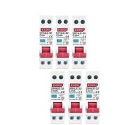 10 pezzi 18MM Mini 230V 50/60Hz RCBO 1P+N 6KA Interruttore automatico differenziale di corrente residua Protezione da sovracorrente(20A)