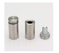 10 pezzi! 19x30mm acciaio inossidabile vetro standoff bullone segno specchio decorativo tappi a vite pubblicità staffa calza hardware muro-19X150MM