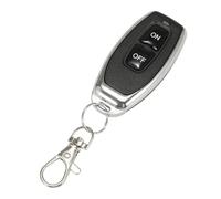 10 pezzi 2 canali 433MHZ telecomando codice automatico apprendimento elettrico codice cancello apriporta garage con portachiavi(10pcs on off)