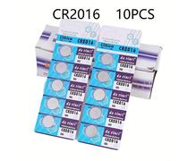 10 pezzi 2 Carte Cr2016 Br2016 2016 Batterie al Litio 3V