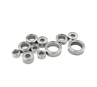 10 pezzi/2 pezzi 440 cuscinetti in acciaio inossidabile SMR52 2 * 5 * 2,5 SMR62 2 * 6 * 2,5 SMR63 3 * 6 * 2,5 SMR74 4 * 7 * 2,5 SMR83 3 * 8 * 3 SMR84 4 * 8 * 3mm(10pcs,SMR128ZZ 8x12x3.5)