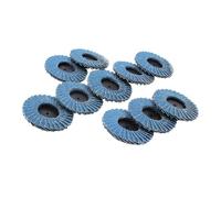 10 pezzi 2 pollici 3 pollici strumento di rettifica for la rimozione della ruggine in metallo, disco abrasivo 40/60/80/120 grana disco lamellare (3 pollici x 60)(3inch x 40)