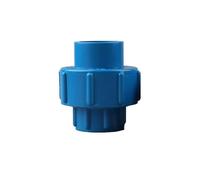 10 Pezzi 20 25 32 40 mm PVC Unione connettore Dritto Tubo di Ingresso Acqua Serbatoio Acquario Giunto di Diametro uguale raccordi for irrigazione da Giardino(Blue,20mm)