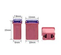 10 Pezzi 20Amp 30Amp Miniatura Scatola Fusibili Quadrato Auto " Low Pop-Off "