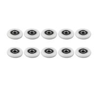 10 pezzi 23 mm 25 27 ruote for porte di armadietti da bagno for accessori for doccia rulli con cuscinetto porta scorrevole(23.0mm)