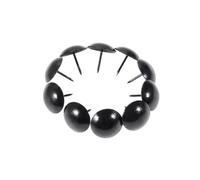 10 pezzi 25 mm chiodi for tappezzeria neri antichi for gioielli scatola di legno divano puntina decorativa puntina da disegno chiodino for porte ferramenta for mobili
