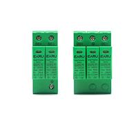 10 pezzi 2P 3P DC SPD 500V 800V 1000V 1200V 20KA~40KA Din Rail Solare Protezione da sovratensioni Dispositivo di protezione da sovratensioni(800V,1)