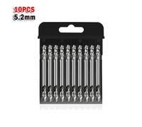 10 Pezzi 3.2mm/4.2mm/5.2mm HSS6542 Double Ended Drills Bits Spirale Trapani Bits