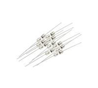10 pezzi 3,6 * 10 fusibile a tubo di vetro a rottura rapida pin rapido 3,6X10MM 0,5A 1A 1,5A 2A 3A 3,15A 4A 5A 6,3A 8A 10A AMP 250V(Slow-T,1A)