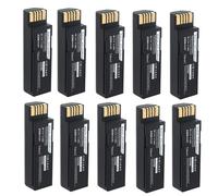 (10 pezzi) 3.7V 2100mAh / 8.14Wh 82-166537-01 BT-000341-01 BTRY-36IAB0E-00 batteria di ricambio per Zebra DS3600 DS3678 EVM LI3600 LI3678 LS3600 LS36788 Scanner di codici a barre