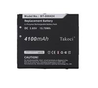 (10 pezzi) 3.85V 4100mAh BT-0000424A BT-000424 BT-000424-08 BTRY-EC5X-EX1-01 BTRY-EC5X-ST1-01 Batteria di ricambio per Zebra EC50 EC55 EC55AK-11B132-01 NA EC55AA. Scanner di codici a barre K-11B132-NA