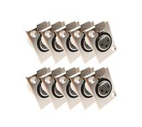 10 Pezzi 3 Pin XLR Maschio Femmina Connettore Jack Montaggio A Pannello per Accessori Amplificatore Microfono Diametro Cavo 6 mm