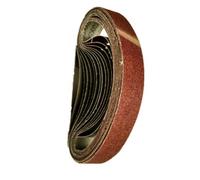 10 pezzi 30 * 533 mm Nastro abrasivo Grana 40-600 Levigatrice Smerigliatrice Cintura per Tra