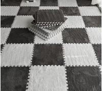 10 pezzi 30 cm/11,8 pollici tappetini da pavimento in schiuma, tappetino a terra di schiuma per il pavimento della stanza