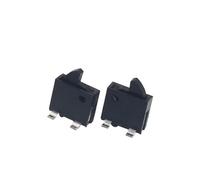 10 pezzi 4 pin mini interruttore a scorrimento reset micro interruttore a levetta interruttore in miniatura limite verticale nero colonnare 12 V 50 mA