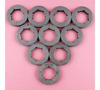 10 pezzi 404 7 denti standard scanalato ID 22 mm corona pignone adatta for 075 076 050 051 045 045AV pezzo di ricambio for motosega