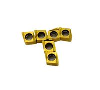 10 pezzi 4NKT060308R KT7030 KT8020 KT8030 Inserti in carburo Fast Forward Utensili for fresatura a spallamento quadrato CNC(4NKT060308R-M KT8020)