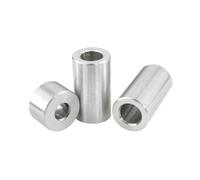10 pezzi 4x6x15mm di cuscinetti a scorrimento in acciaio inossidabile resistente alla corrosione, ID 4mm, diametro esterno 6mm, lunghezza 15mm buste di cuscinetto