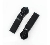 10 pezzi 5# 8# 10# cerniera nera cursore in nylon cerniere estrattore chiusura borsa cappotto vestiti cerniere riparazione sostituzione cerniera prossimità accessori-nero-n8