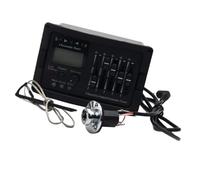 10 Pezzi 5 Bande Chitarra Acustica Preamplificatore EQ Equalizzatore Amplificatore Chitarra Acustica Classica Digitale Miscela Accordatore Piezo Pickup Pezzi di ricambio per pickup per chitarra acusti