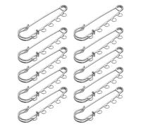 10 Pezzi 5 Fori Spilla perni Risultati perni per Kilt per impieghi gravosi Risultati Spilla per Spilla Fai da Te creazione di Gioielli X3UD Practical Treatment