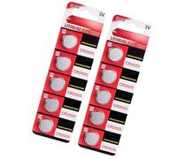 10 pezzi/5 pezzi CR2025 batteria per monete CR2025 3V set batteria a bottone al litio orologio calcolatrice portatile elettronica
