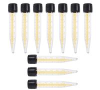 10 pezzi 5ml provette per micro centrifuga Bottiglie campione Materiali di