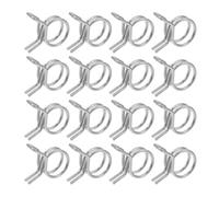 10 pezzi 5mm-12mm fascetta stringitubo in acciaio inox fascette a molla for tubi flessibili del carburante fascette stringitubo di tenuta accessori hardware(8mm)