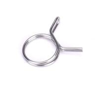 10 pezzi 5mm-14mm fascetta stringitubo tubo in acciaio inossidabile clip a molla linea del carburante fascette fascette for tubi accessori hardware(7mm 10Pcs)
