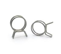 10 pezzi 5mm-14mm fascetta stringitubo tubo in acciaio inossidabile clip a molla linea del carburante fascette fascette for tubi accessori hardware(10mm)