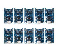 10 pezzi 5V 1A 18650 batteria al litio scheda di ricarica modulo di carica