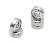 10 pezzi 606ZZ cuscinetto ABEC-7 6x17x6 mm cuscinetti a sfere in miniatura 606Z 606 ZZ for Makefr RS CNC 32 tutor