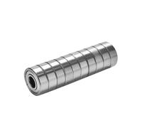 10 pezzi 608ZZ cuscinetti a sfera for skateboard cuscinetto a fila singola 8x22x7mm for pattini in linea monopattini