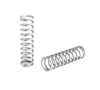 10 pezzi 65Mn acciaio 0,4 mm,5 diametro filo molla di compressione cilindrica for rilascio utensile meccanico elevata elasticità lunghezza (40/45/50 mm)(0.5mm(10Pcs)/50mm,9mm)