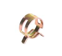 10 pezzi 65MN acciaio al manganese zincato fascetta stringitubo a molla diametro interno 4 mm-22 mm fibbia elastica in acciaio forza bruta anello for tubo dell'acqua(5mm 20Pcs)