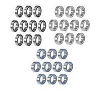 10 pezzi 6700ZZ 6700 2RS RS 6700-2RS 10x15X4 mm cuscinetto a sfere a gola profonda in gomma sigillata in miniatura ABEC-5(ABEC 3)