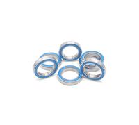 10 pezzi 6805 2RS cuscinetto adatto for cuscinetti a sfere a sezione sottile metrici ABEC-7 da 25 * 37 * 7 mm blu sigillato 6805RS 61805RS 6805 RS