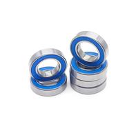 10 pezzi 6903RS 17X30X7 mm Cuscinetto ABEC-7 6903 2RS for bicicletta Mozzi anteriori e posteriori Ruota 17 30 7 Cuscinetti a sfere Blu sigillati